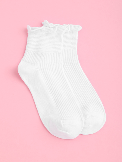 Lettuce Edge Ankle Socks