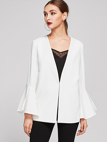 Blazer con maniche a campana