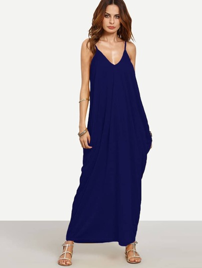Cami Kleid mit V-Ausschnitt
