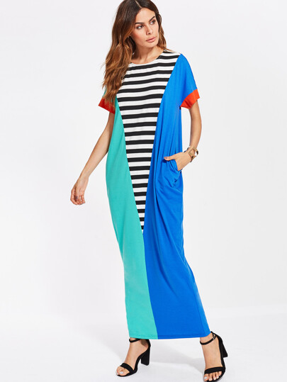 Cut And Sew Cocoon Tee Dress