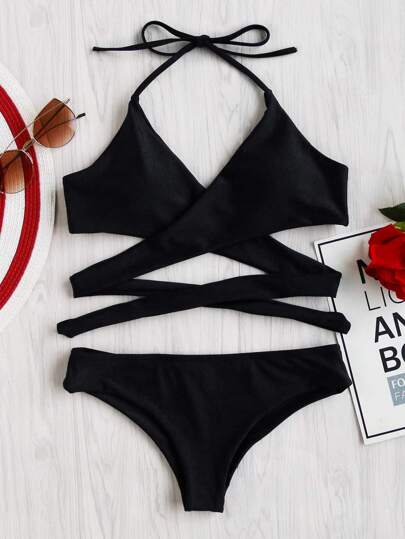 Bikini Set mit Neckholder