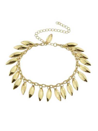 Gold Color Fashion Pendant Bracelet