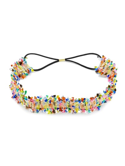 Frayed Edge Woven Headband