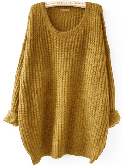 Maglione con spalle scivolate
