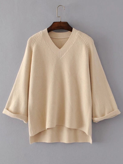 Maglione con maniche raglan