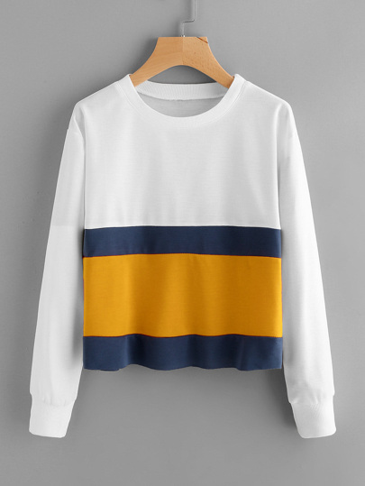 Color Block Sweatshirt