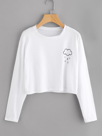 Rainy Print T-shirt