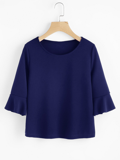 Frill Cuff Tee