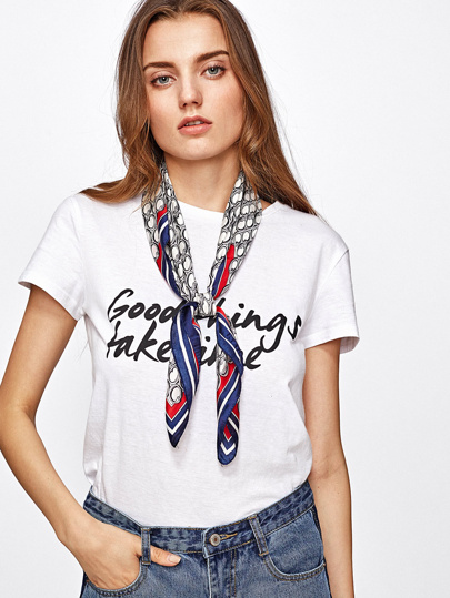 Ring Print Neckerchief