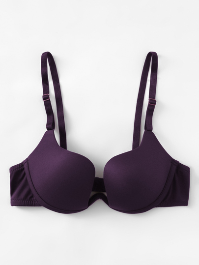 Adjustable Straps U Plunge Bra