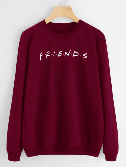 Sudadera con letras