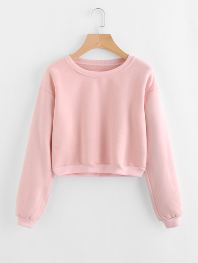 Sudadera de hombro caído