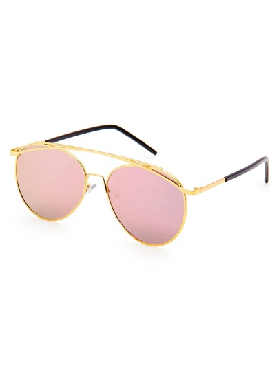 Top Bar Aviator Sunglasses