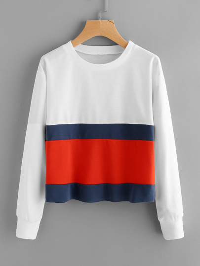 Color Block Sweatshirt