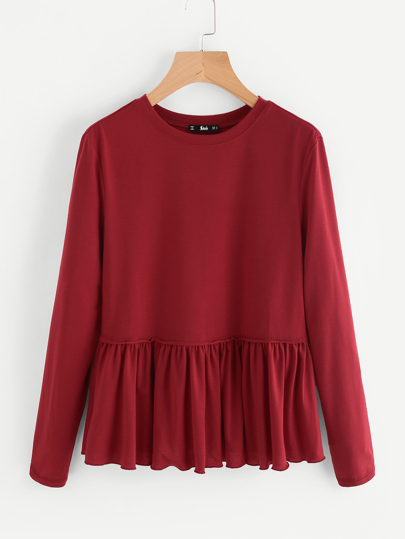 T-shirt con maniche lunghe