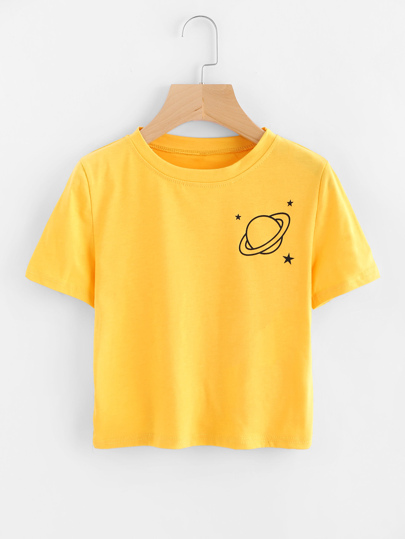 Planet Print Tee