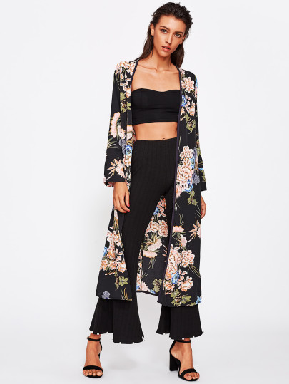 Kimono avec lacet de taille