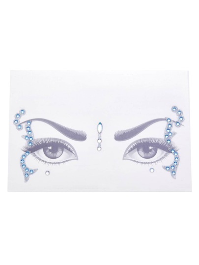 Acrylic Rhinestone Eye Stickers