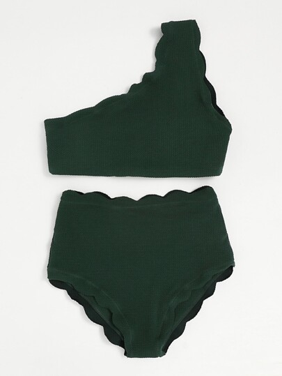 Set di bikini a vita alta