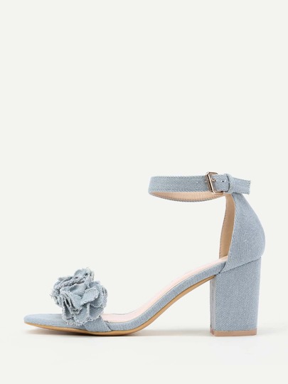 Sandales design de fleur