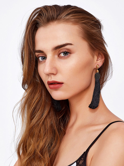 Pendientes con flecos