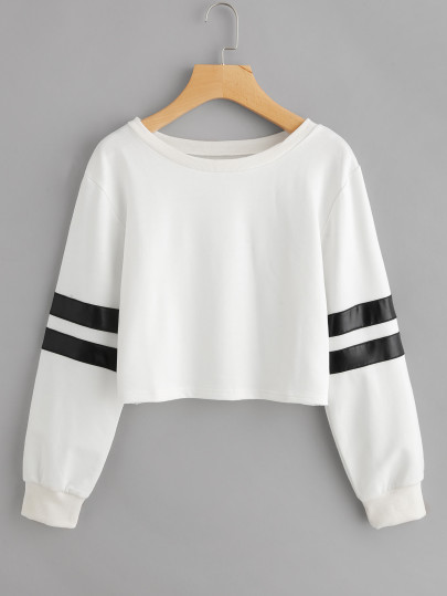 Sweat-shirt à rayures