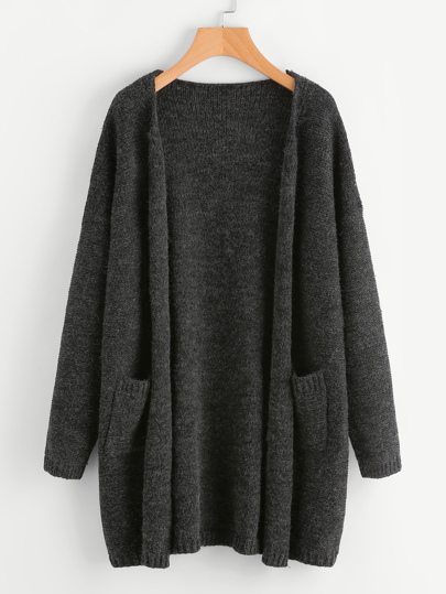 Dual Pocket Sweater Coat