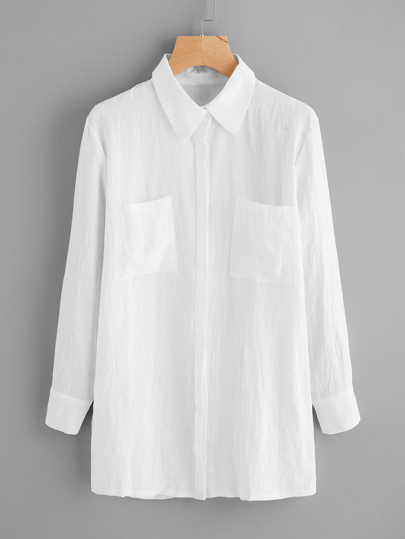 Dual Pocket Basic Shirt