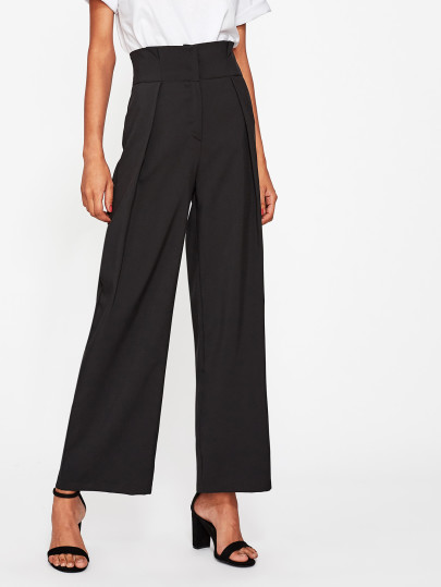 High Waist Wide Leg Pants