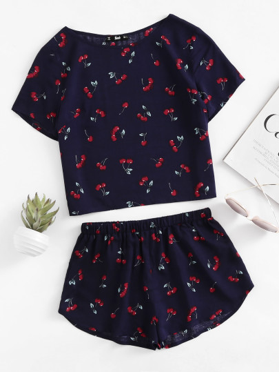 Conjunto de pijama con estampado