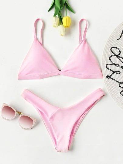 Set di bikini di triangolo