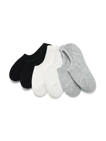 Plain Invisible Socks 6pairs