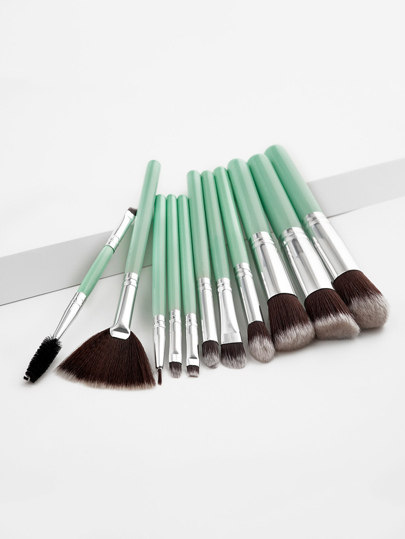 Two Tone Handle Makeup Brush 11pcs