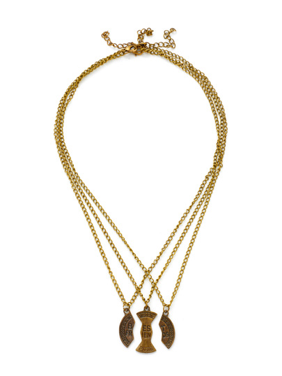 Collana Amicizia Chain Letter Dettaglio