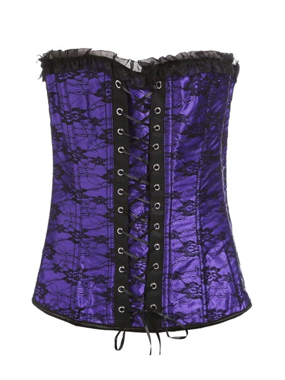 Set di corsetto con laccetti