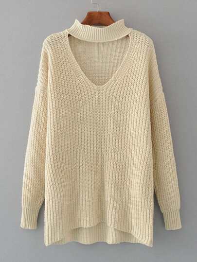 Pull col en V