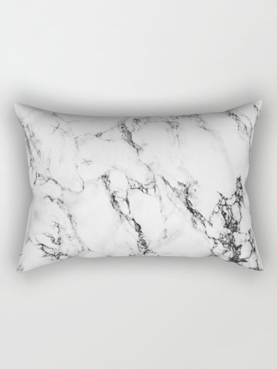 Marble Print Pillowcase Cover