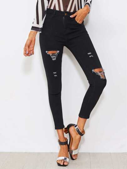 Ripped Skinny Jeans