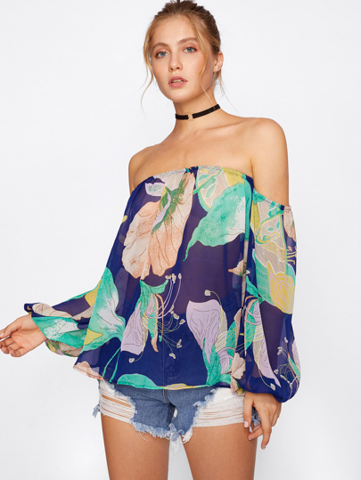 Top transparent imprimé