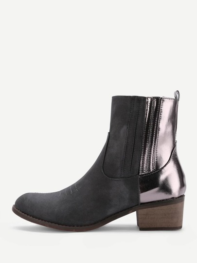 Bottes de cheville métallique