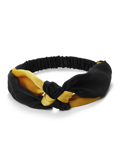 Two Tone Tie Headband