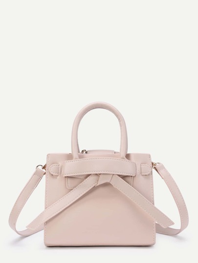 PU Schultertasche mit einstellbarem Riemen