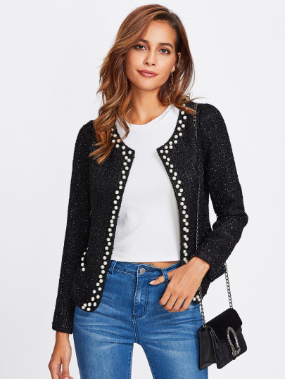 Blazer avec perle