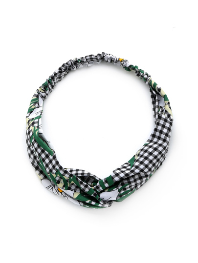 Gingham Print Cute Headband