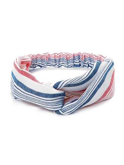 Striped Twist Headband