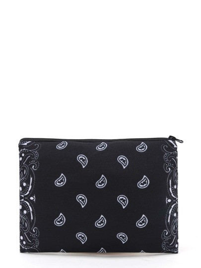 Paisley Print Accessory Case