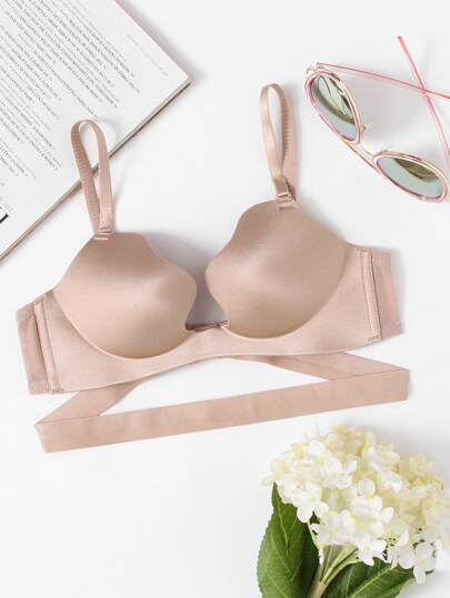 Reggiseno con scollo profondo