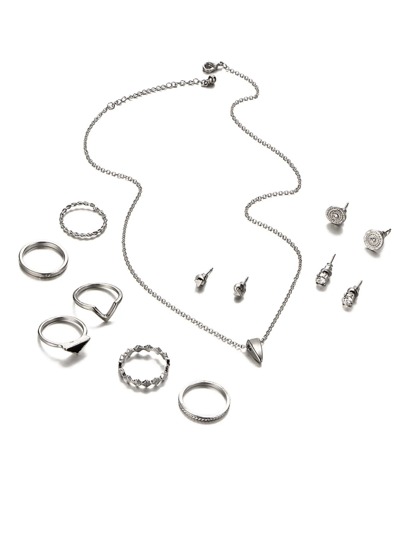 Set di collana a catena con pendente