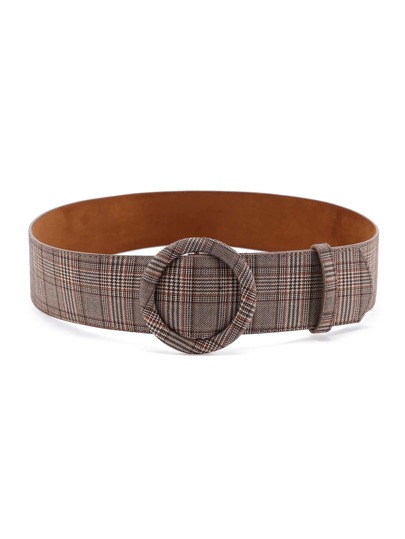 Ceinture avec boucle rond