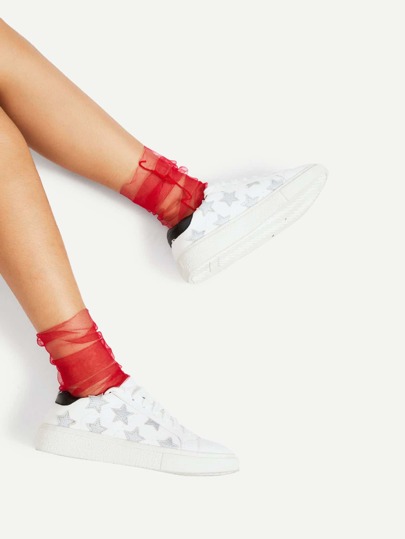 Chaussette couture côté